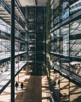 Campus Biotech building in Geneva