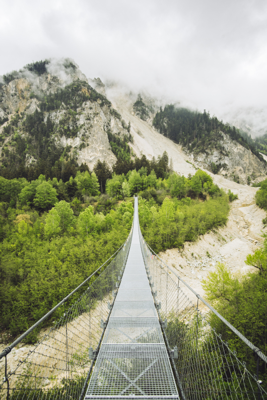 Bhutan bridge in Valais