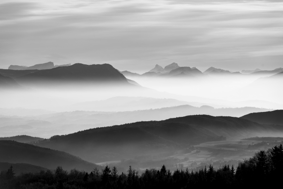 View from Mont Salève